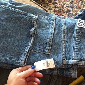 NWT Cheeky Straight Sky High GAP Jeans